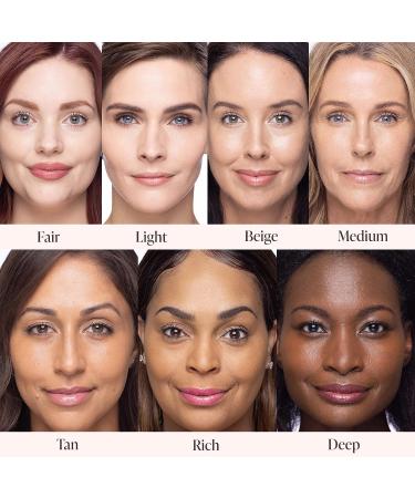 Mally Beauty Stress Less Performance Foundation - Beige | Buildable Medium to Full Coverage Liquid with Niacinamide | Lightweight Formula for Brightened and Hydrated Skin | Satin Finish 03 Beige - Buy Online on GoSupps.com