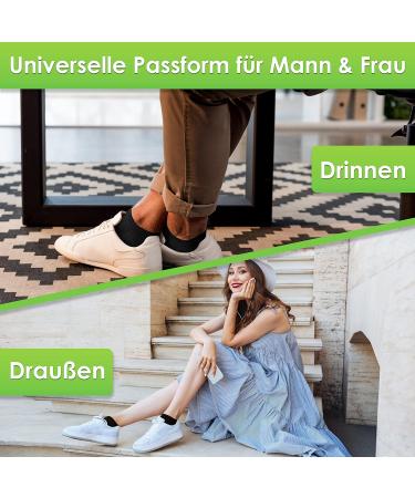 Paixx Premium Bamboo Sneaker Socks 8 Pack | Breathable Antibacterial Ankle Socks for Men & Women | Sizes 39-42 & 43-46 | Lint-Free Anti-Smell Black Socks - Buy Online on GoSupps.com