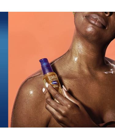 Vaseline Illuminate Me Shimmering Body Oil - Melanin Rich Skin Glow 3.3 oz - Buy Online on GoSupps.com
