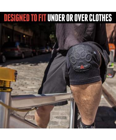 Triple Eight Covert Knee Pads - Large, Black - Buy Online on GoSupps.com
