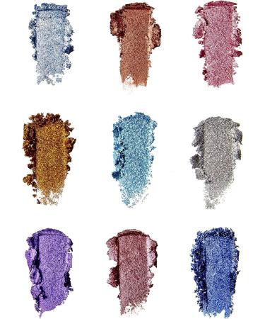 Makeup Revolution Pressed Glitter Palette Illusion | Multicolor Sparkle for Stunning Looks - Shop Internationally - Buy Online on GoSupps.com