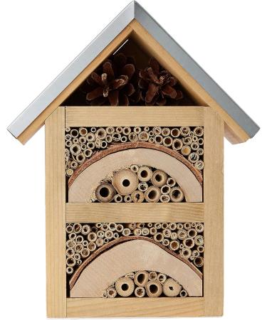 Westland 2501206 Natures Haven Garden Insect / Bug House With Metal Roof Beige - Buy Online on GoSupps.com