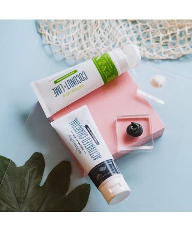Schmidt's Coconut Lime Toothpaste | Whitening | Fluoride Free | 4.7 oz (6 Pack) - Buy Online on GoSupps.com