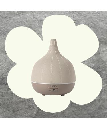 Plant Therapy Metro Stone Deluxe Gray Essential Oil Diffuser - Large Reservoir 20-Hour Diffusion Auto Shut Off - Perfect for Home & Office - Buy Online on GoSupps.com