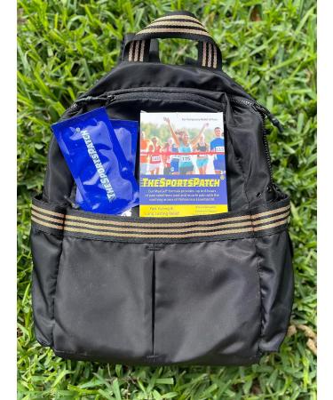 The Sports Patch - Lidocaine 4% Pain Relief | Easy Application | Lasts 8 Hours | Recover Faster with Palmarosa Oil | International Shipping Available - Buy Online on GoSupps.com