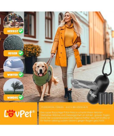 Buy LOVPET Dog Jacket & Coat - 45 Pieces Waterproof Padded Vest with Reflectors & D-Ring for Large Dogs - Khaki 2XL | International Shipping - Buy Online on GoSupps.com