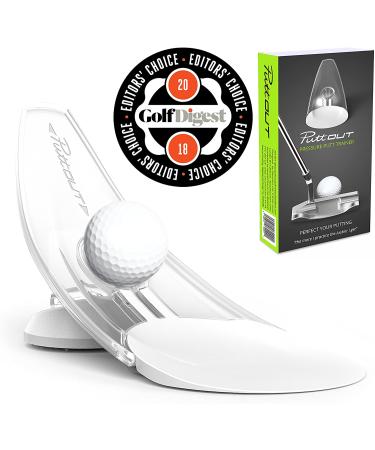 PuttOut Pressure Putt Trainer - Improve Golf Putting Skills | White - Buy Online on GoSupps.com