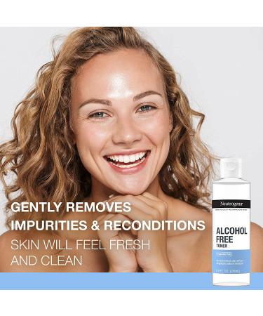 Neutrogena Alcohol-Free Gentle Daily Facial Toner - Fragrance-Free & Hypoallergenic - 8 fl. oz - Buy Online on GoSupps.com