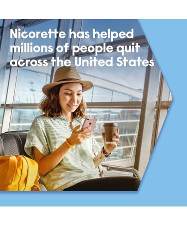 Nicorette 4mg Ice Mint Coated Nicotine Lozenges - 100 Count | Quit Smoking Aid with Behavioral Support Program - Buy Online on GoSupps.com