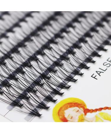 Vayator 200 Bundles Mink Eyelash Extension Natural 3D Russian Volume Faux Eyelashes | 20D Cluster Lashes Mixed Sizes for Makeup - 10-12-14-16mm - Buy Online on GoSupps.com