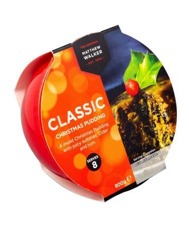 Matthew Walker Classic Christmas Pudding (Vegan) 800g