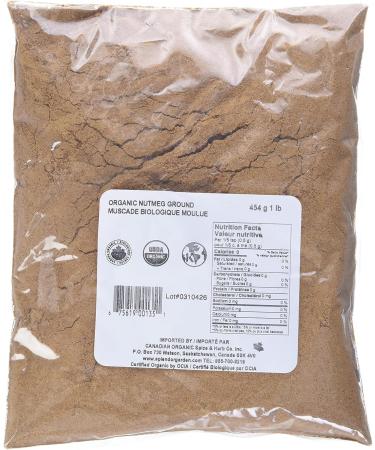 Splendor Garden organic nutmeg ground 454 grams 454 g (Pack of 1) - Buy Online on GoSupps.com