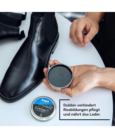 Kaps Quality Shoe Dubbin Wax 50ml - Nourishment & Waterproofing for Leather (Middle Brown) - Pack of 1 - Buy Online on GoSupps.com