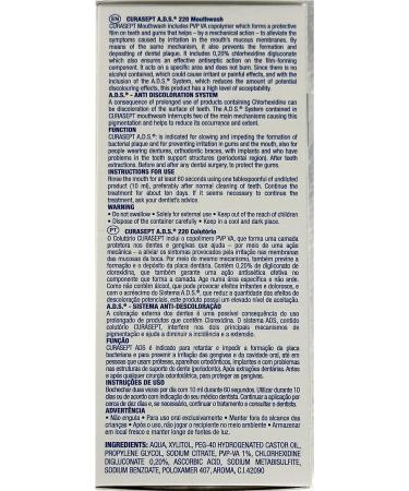 Curasept Mouthwash 0.2% 200ml - Effective Oral Rinse (Pack of 1) - Buy Online on GoSupps.com