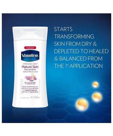 Vaseline Intensive Care Mature Skin Rejuvenation Body Lotion - 10 oz - Buy Online on GoSupps.com