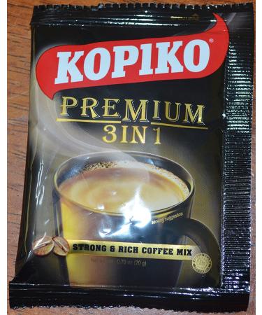 Kopiko Instant Premium 3 in 1 Coffee - 30 Count Per Bag | Non Dairy Creamer and Sugar Included - Buy Online on GoSupps.com