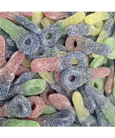 Tongue Painting Fizzy Dummies LARGE RETAIL Sweet Shop Jar by The Gourmet Sweet Company