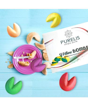 24 Fortune Telling Bath Bombs & Shower Steamers Set - Organic Gift for Women & Kids, Perfect for Parties & Wedding Favors - Buy Online on GoSupps.com
