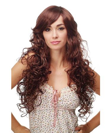 Wig Me Up - Breathtakingly beautiful women's wig wing Latina mahogany brown & blond scenes long voluminous lured dw1086a -33h27c