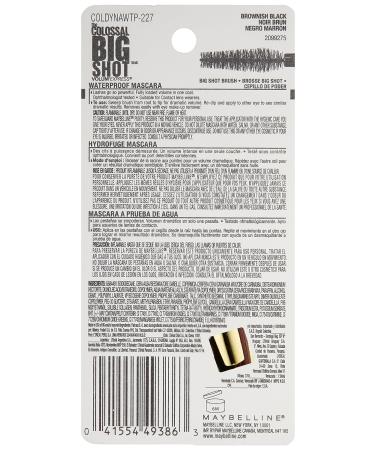 Maybelline Volum' Express The Colossal Big Shot Waterproof Mascara in Brownish Black - 0.32 fl. oz - Buy Online on GoSupps.com