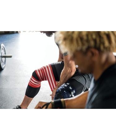 Harbinger Knee Brace for Weightlifting | Maximum Support & Stability - Red Flag - Buy Online on GoSupps.com