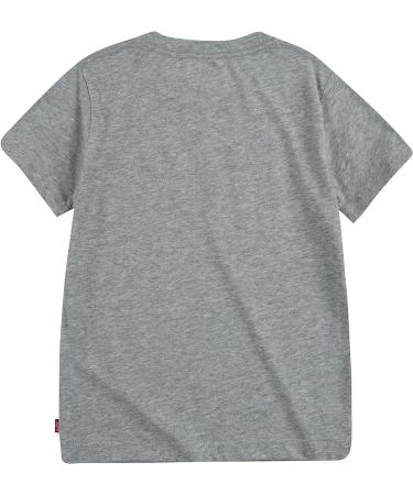 Levi's Kids LVB S/S Batwing Tee Baby Boys 9M - Grey Heather - Buy Online on GoSupps.com