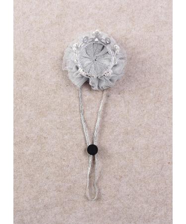 Nishine Gold/Silver Crown Headband for Dog Cat Pink Tulle Mesh Crown Tiara Pet Crown Hairband Hat Party Costume (Pearl&Silver) - Buy Online on GoSupps.com