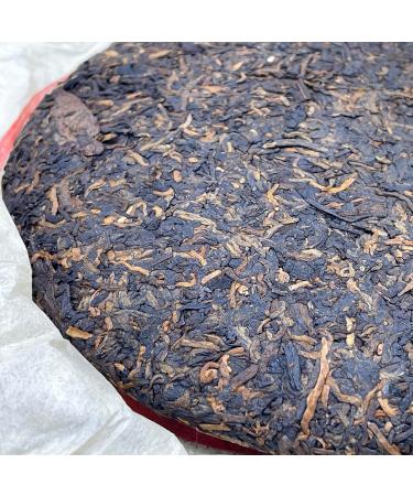Pu-erh tea 2001 Customized Tea China Tea Brand Round Tea Dahongyin 357g Cooked - Buy Online on GoSupps.com