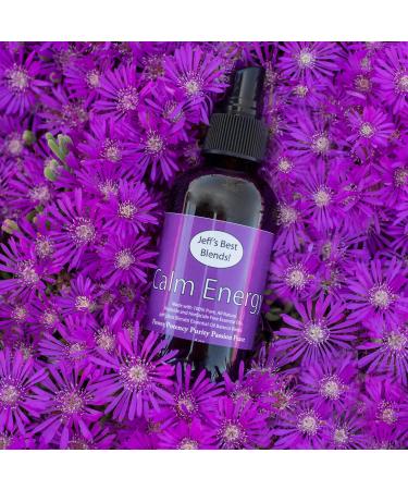 Jeff's Best Blends Calm Energy Spray - Therapeutic Grade Essential Oil Body & Room Spray for Relaxation & Aromatherapy - Buy Online on GoSupps.com