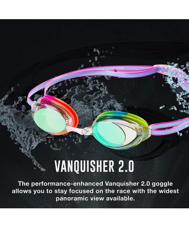 Speedo Vanquisher 2.0 Junior Mirrored Silver Swim Goggles | Unisex Kids - Best Price! - Buy Online on GoSupps.com