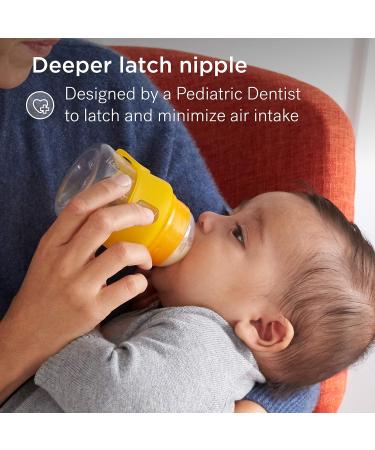 Smilo Anti-Colic Bottle Nipple Fast Flow Stage 3 - 9M+ | Pack of 6 | Smooth Flow Design | Anti-Colic Relief | Suitable from 9 Months - Buy Online on GoSupps.com