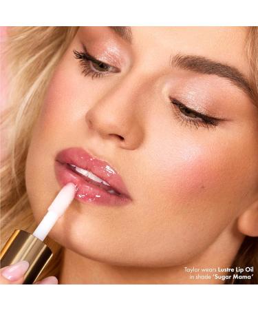 ICONIC LONDON Lustre Lip Oil - Non-Sticky Moisturizing High Shine Vegan Lip Oil with Vitamin C & Hyaluronic Acid - Sugar Mama (Pink) | Cruelty Free eCommerce - Buy Online on GoSupps.com