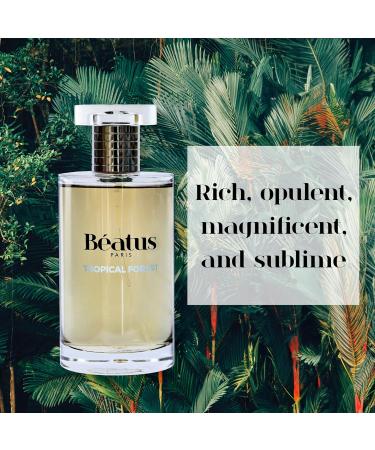 Beatus Paris Tropical Forest - Luxury Cologne for Men - Fruity Opening with Pineapple Green Apple and Bergamot - Mens Cologne - 3.4 oz - Buy Online on GoSupps.com