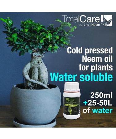 NatureNeem TotalCare Water soluble Neem oil - Cold Pressed - 1 Litre - 100% Natural Certified Organic - Buy Online on GoSupps.com