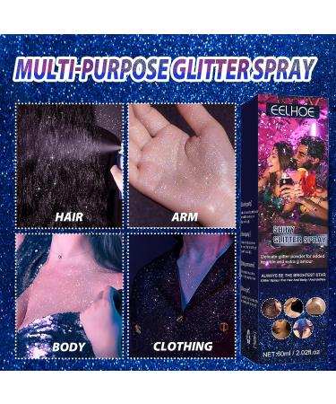 Yule Ball Christmas Glitter Mist for Hair & Body - Stage Makeup (2.11oz/60ml) - Buy Online on GoSupps.com