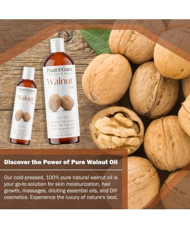 Buy 100% Pure Cold Pressed Walnut Oil - Gallon 7.5 lbs Bulk Wholesale for Skin Hair & Soap Making - Buy Online on GoSupps.com