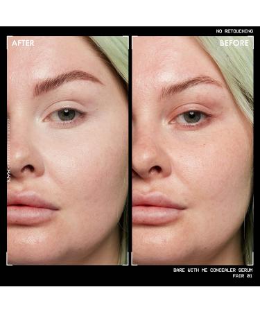 NYX Bare With Me Concealer Serum - Natural Medium Coverage (Fair, 9.6ml) - Buy Online on GoSupps.com