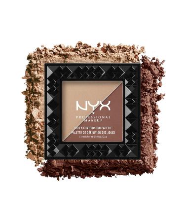 NYX Cheek Contour Duo Palette Ginger and Pepper 0.18 oz - Professional Makeup (Pack of 1) - Buy Online on GoSupps.com