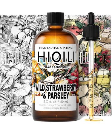 HIQILI 100ML Lemongrass Essential Oil & 150ML Wild Strawberry & Parsley Fragrance Oil for DIY Diffuser - Buy Online on GoSupps.com