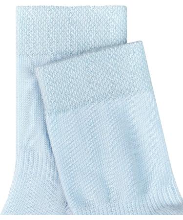 FALKE Unisex Baby Cotton Soft-Top Socks - Gentle Grip, Elasticated Zone, Blue Pink, 0-3 Months - Buy Online on GoSupps.com