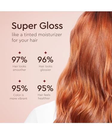 Glaze Super Colour Conditioning Gloss Copper Crush 190ml - Award-Winning Hair Gloss & Semi-Permanent Dye - Buy Online on GoSupps.com