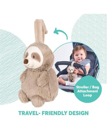 GUND Baby Lil Luvs Tuck-Away Lovey Reese Sloth Plush Toy | Ultra Soft Animal Blanket for Babies & Newborns - International Shipping - Buy Online on GoSupps.com