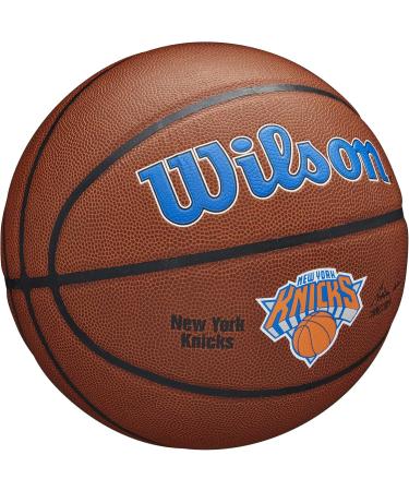 Wilson NBA New York Knicks Autograph Mini Basketball - Official Team Merchandise - Buy Online on GoSupps.com