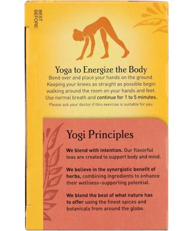  Yogi Yogi Tea Perfect Energy Vanilla Spice 16 Tea Bags 32 g - Buy Online on GoSupps.com