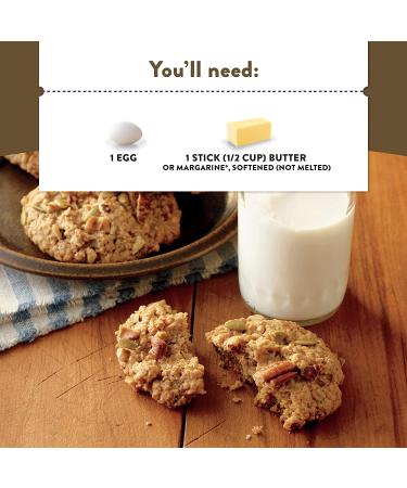 Krusteaz Bakery Style Cookie Mix Triple Chocolate Chunk 15.5oz (Pack of 12) - Deliciously Decadent Treats - Buy Online on GoSupps.com
