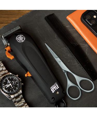 Suvorna Beard and Moustache Scissors for Men - Beard Trimming and Grooming Tool | Facial, Nose, and Hair Scissors - High Carbon Stainless Steel Hairdressing Scissors - Buy Online on GoSupps.com