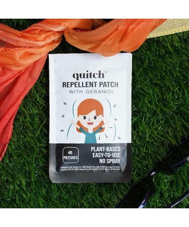 Natural Mosquito Repellent Stickers | Geraniol Bug Patch for Kids & Adults | Safe Insect Repellent Alternative | Citronella Mosquito Patches for Babies - Buy Online on GoSupps.com