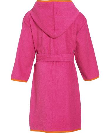 Playshoes Unisex Children's Terry Cloth Bathrobe Dressing Gown 74-80 Pink - The Mouse | International Shipping Available - Buy Online on GoSupps.com