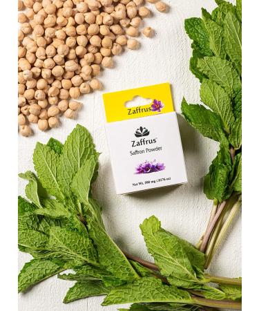 Zaffrus Premium Saffron Powder for Cooking, Athletes & Specialty Drinks - Pack of 4 (0.5g/.0176oz) - Buy Online on GoSupps.com