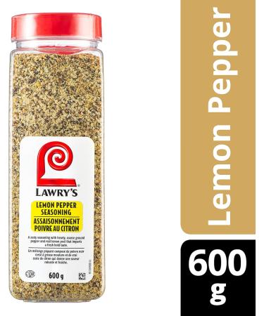 Lawry's Lemon Pepper Seasoning 600 Grams - Buy Online on GoSupps.com